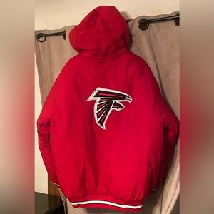 XL Atlanta Falcons red winter coat